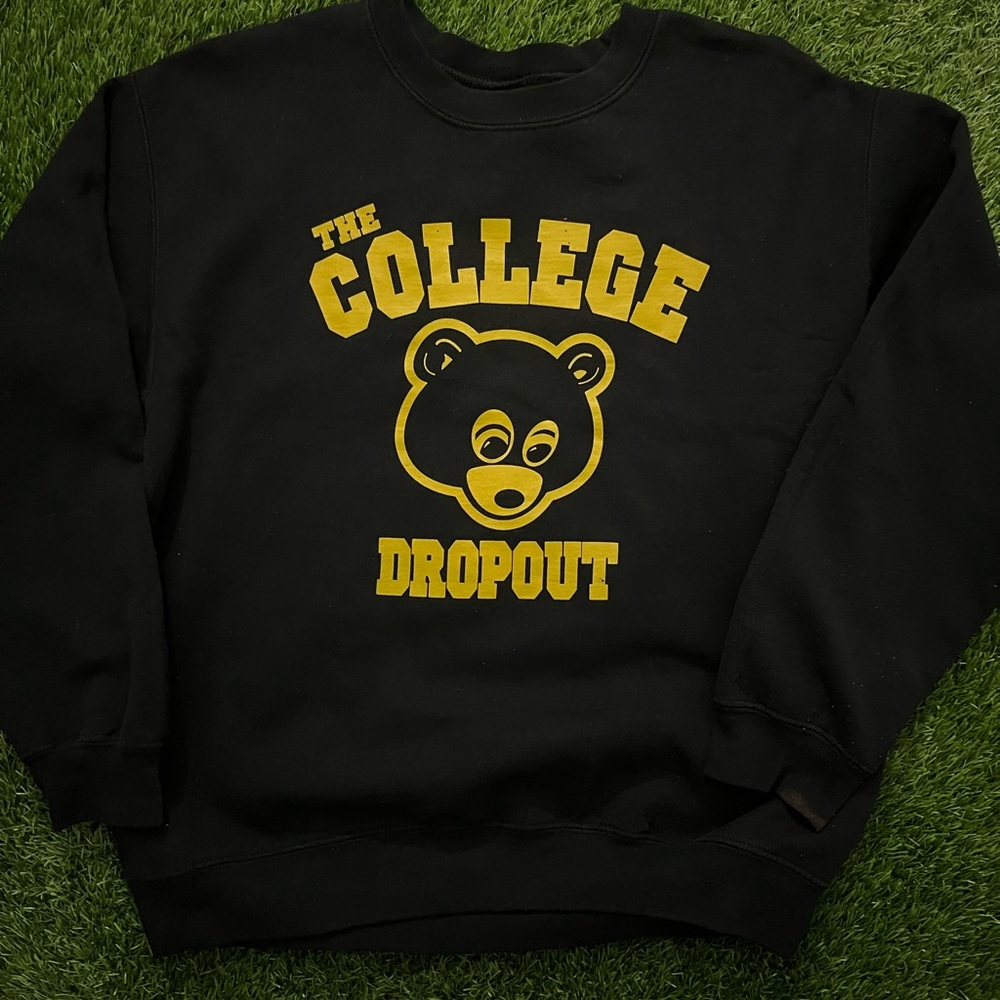 College Dropout Crewneck Sweater Size Small - Picture 2 of 3